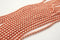 Rose Gold Hematite Gemstone Beads, 6mm, Round
